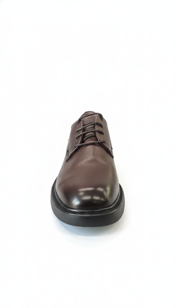 Brown refined comfort shoes in brown | Flamingo Fits