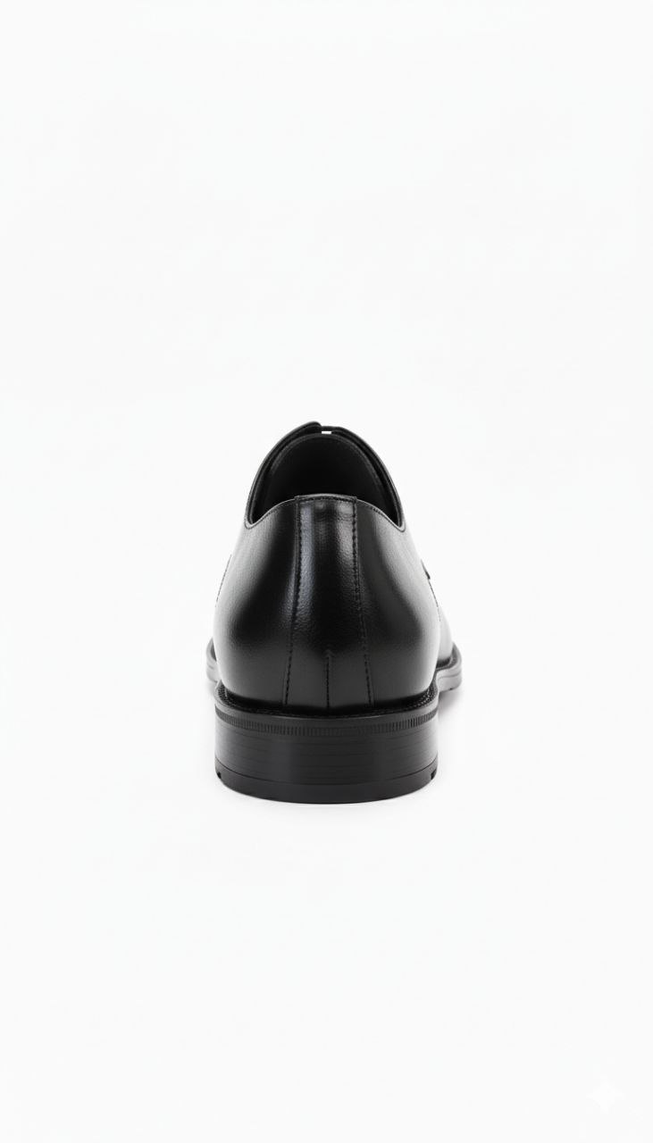 Classic black emblem shoes in black | Flamingo Fits