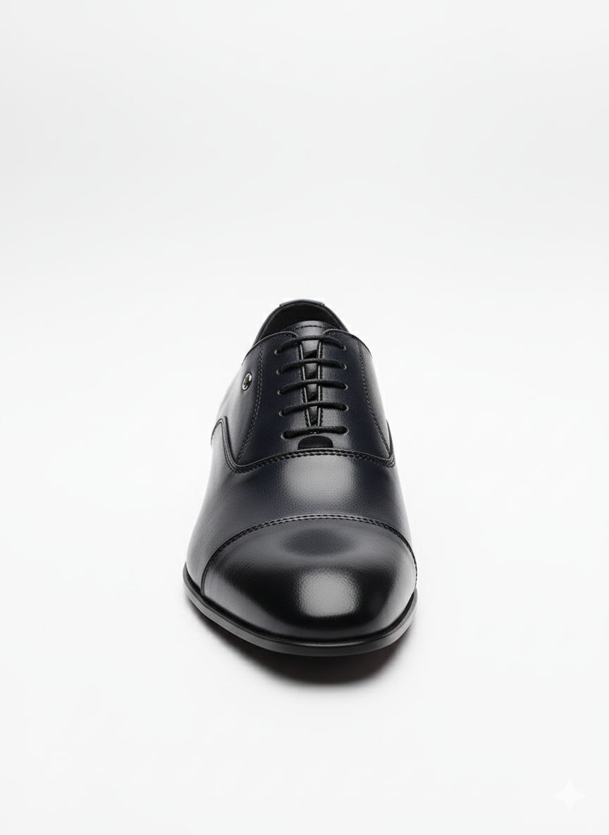 Executive Navy Oxford Shoes