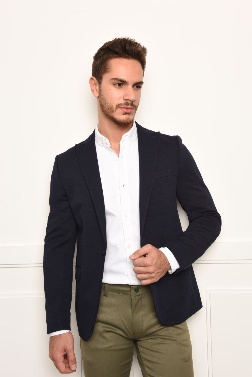 Daniel Lycra Blazer - blazer at Flamingo Fits