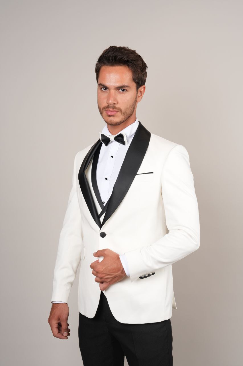 White Shawl Tuxedo