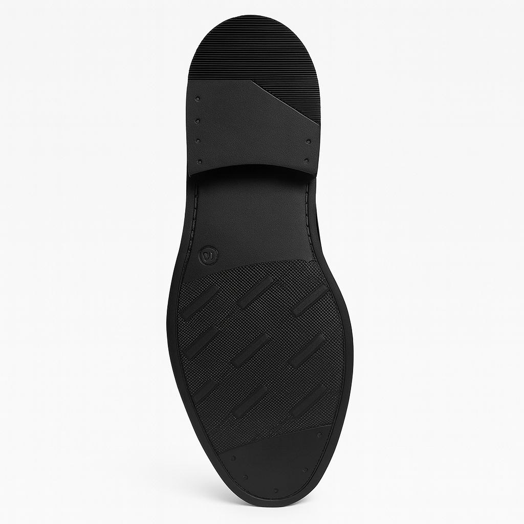 Black glossy marc oxford shoes in black glossy | Flamingo Fits