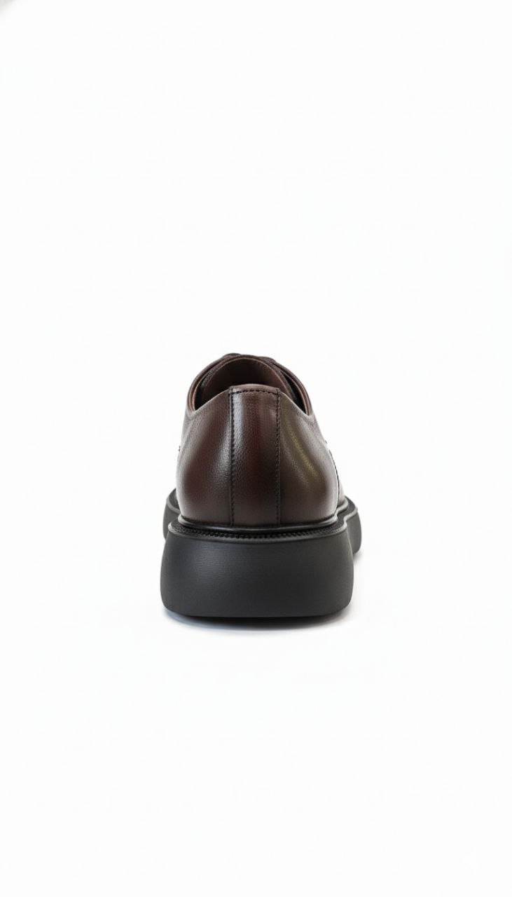 Brown refined comfort shoes in brown | Flamingo Fits