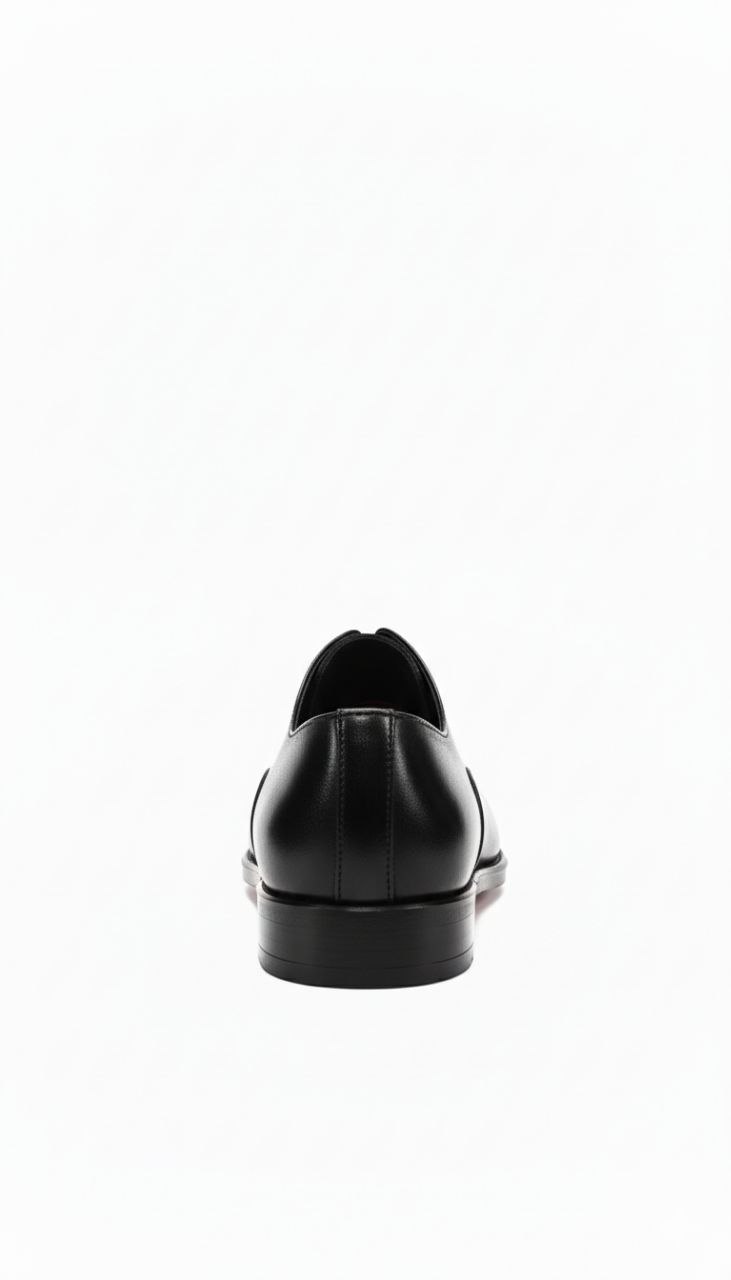 Black imperial oxford classic shoes in black | Flamingo Fits