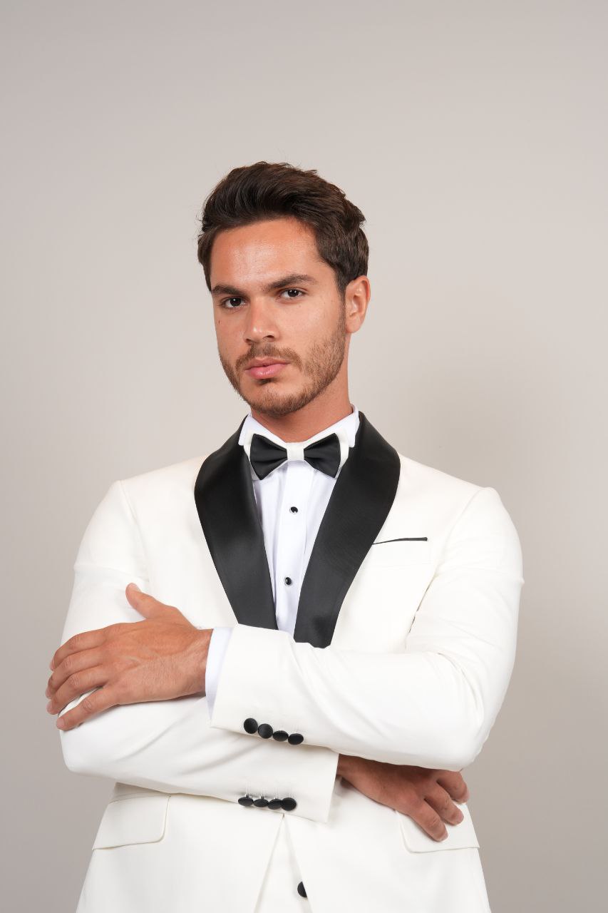 White Shawl Tuxedo